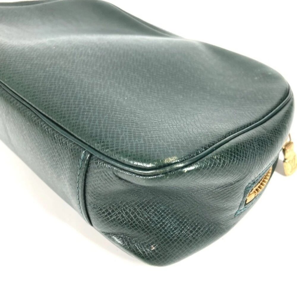 LOUIS VUITTON Taiga Accessory Makeup Pouch Cosmetics Pouch Clutch Bag - Picture 14 of 16